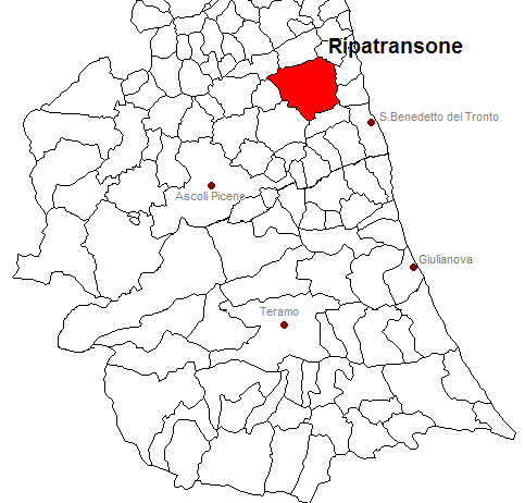 posizione del comune di Ripatransone)